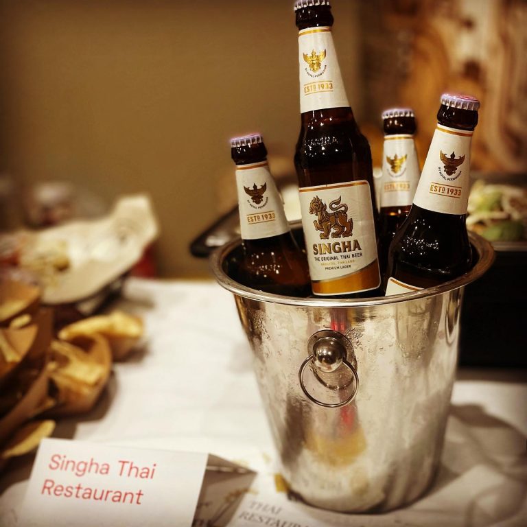 Jídlo z restaurace Singha